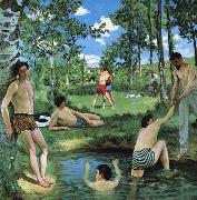 Frederic Bazille Scene d Ete oil painting picture wholesale